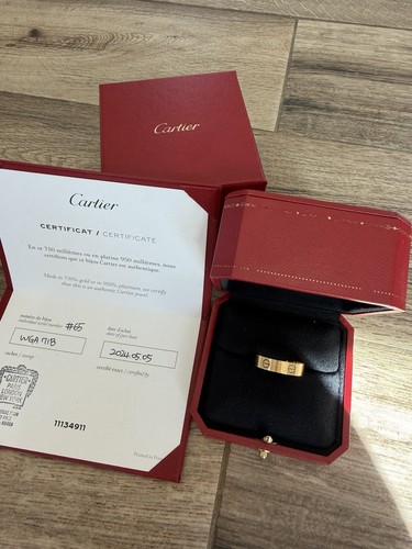 Cartier 18k 750 yellow gold - cartier,