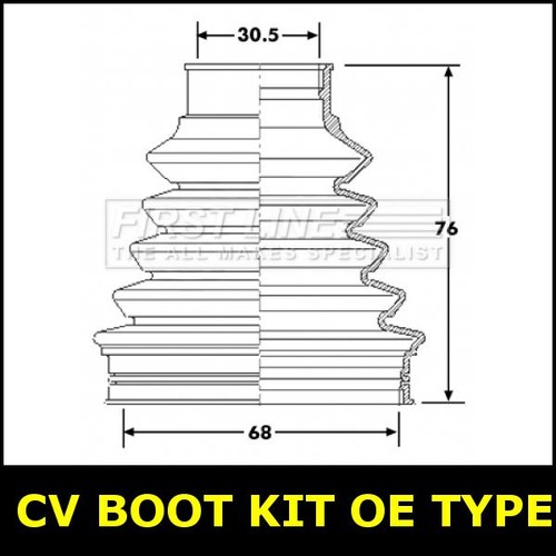 Boot kit type frontinner - cv,