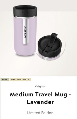 Nespresso travel mug lavender - travel,
