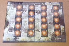 GB Smilers sheet Royal horticultural society mint 1st class stamps x 20 F/V £34