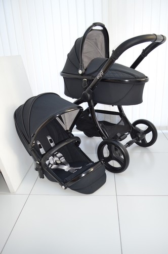 Egg just black pram - pram, &