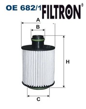 OIL FILTER OE 682/1 FILTRON I