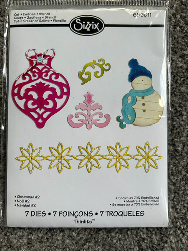 Sizzix dies christmas 2 - sizzix, 7