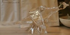 steuben large clear glass