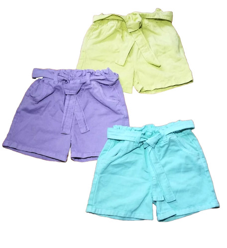 Girls shorts pastel colours - pastel,