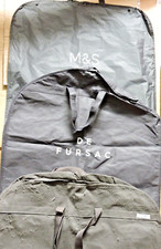  Garment Coat Suit Dress Travel Carrier Cover Bag Nylon Fabric M&S Fursac COS 