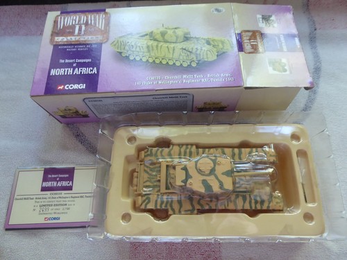 Churchill tank corgi - tank,