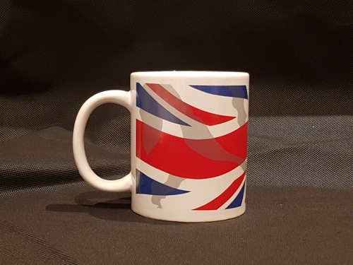 Union jack mug cup - gift, boxed