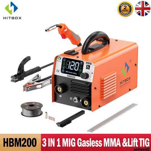 3in1 mig welder 220v - uk, mma