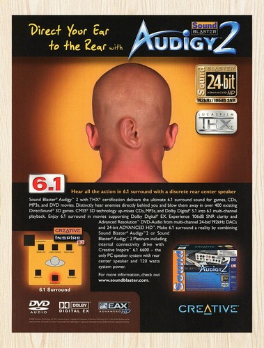 2001 sound blaster audigy - 2001, 2