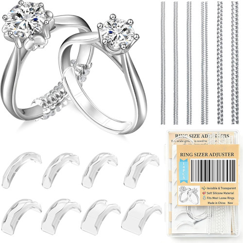 Invisible ring size adjuster - ring,