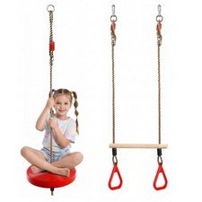 Button swing set and - swing,