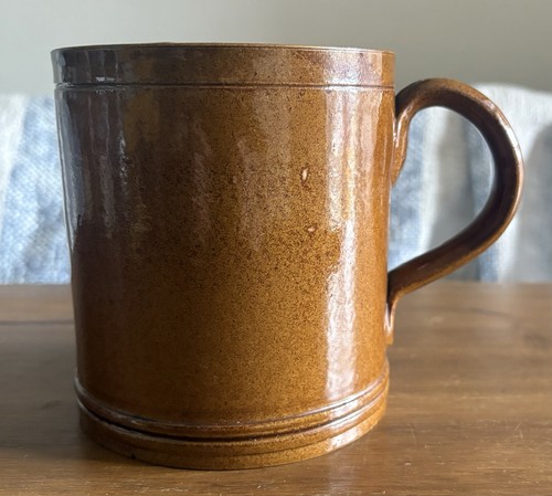 Vintage stoneware surprise mug - vintage,