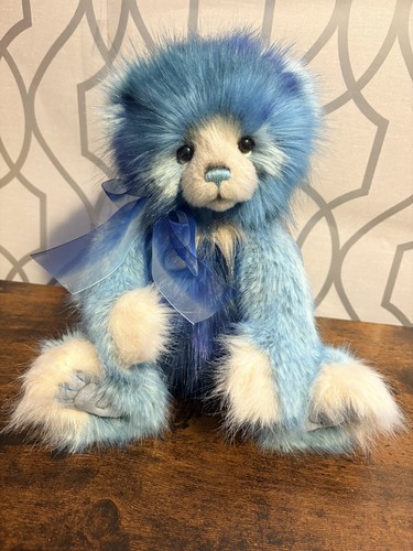 Charlie bears misty blue teddy - charlie,