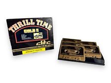 THRILL TIME GOLD 2 Spectrum Games 5 Cassettes Tapes Elite 1989 With Box & Manual
