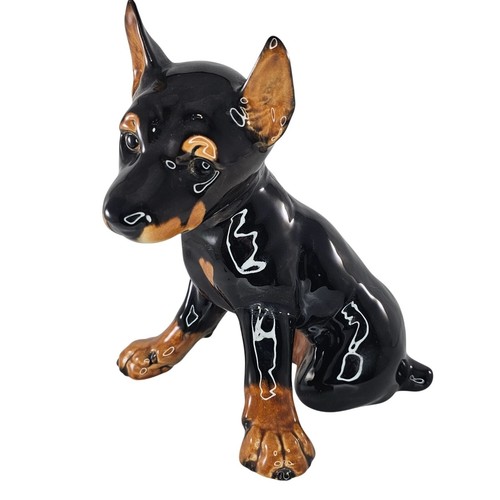 Goebel doberman puppy - doberman, figurine