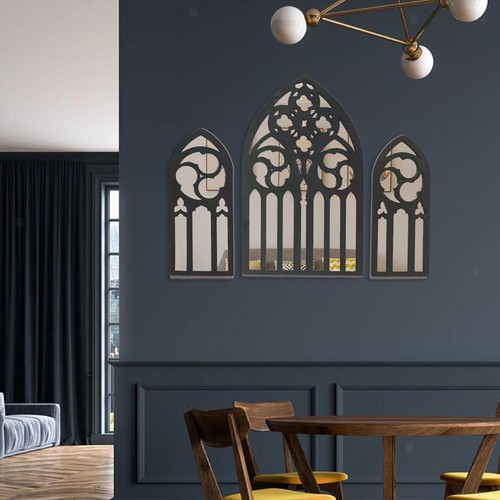3pcs gothic wall mirrors - gothic,