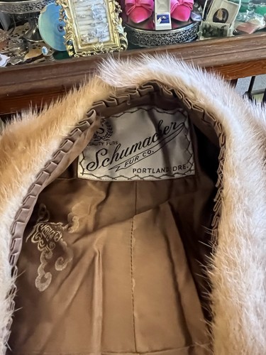 Vintage 1950s schumacher fur - 1950s,