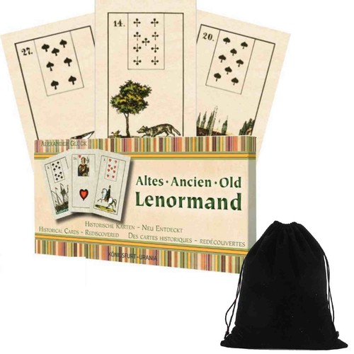 Old lenormand deck cards - lenormand,