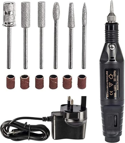 Electric nail file for - file, thick