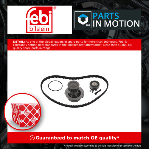 Timing belt water pump kit - timing,