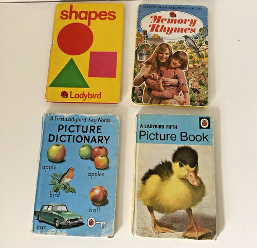 Vintage ladybird picture - vintage,