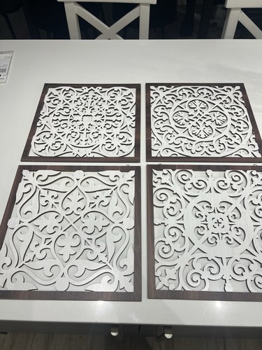 Carved wood wall - carved,