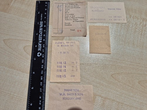 Vintage assortment of 5 x - ,