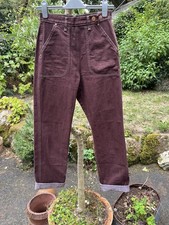 Freddies of Pinewood Maroon Texsun Jeans 26" waist - read description.