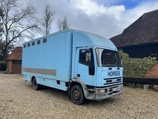 horse box lorry 12 ton Iveco