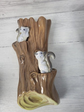 Hornsea Fauna #574 Trunk Wall Vase. Made In England. PB