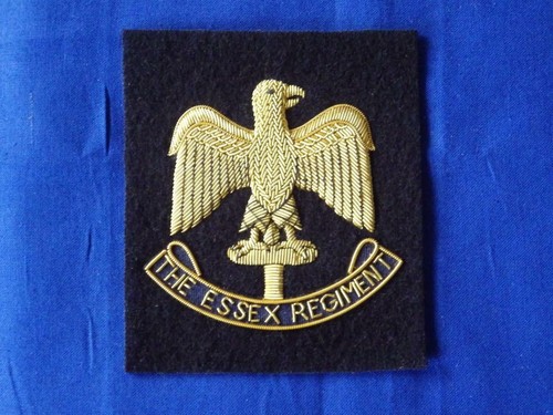 Essex regiment blazer badge - blazer, (