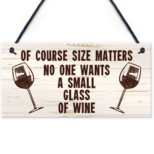 Funny sign for home - for, wine