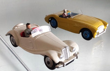 Dinky Toys MG Midget + Austin