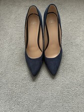 Faith Navy Blue High Heel