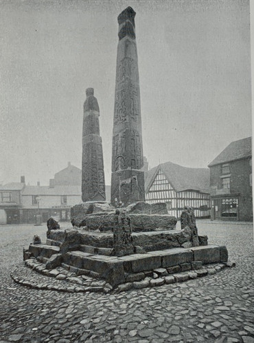 Church cross sandbach - church,