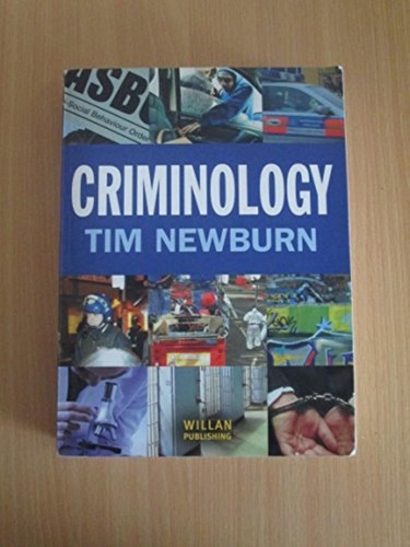 Criminology tim newburn - -,