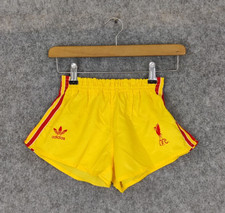 Vintage Liverpool Shorts Size Small W30 Third Kit 1986 Adidas Crown Paints NEW
