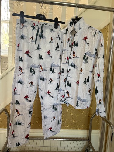 Mini jammies ski print - jammies,
