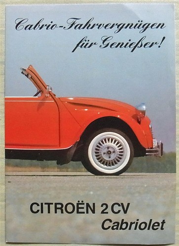 Citroen 2cv cabriolet - citroen, car