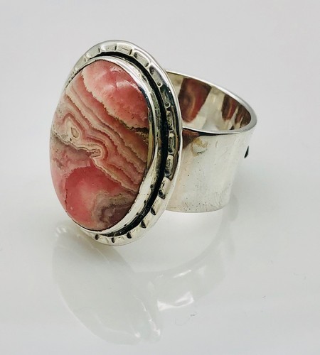 Rhodochrosite ring er37 - ring,