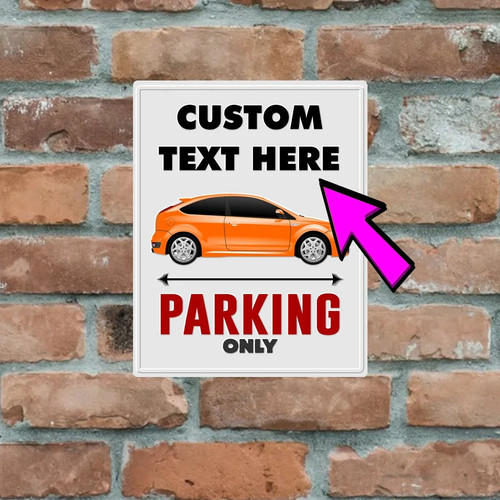 Custom text man cave - text, metal