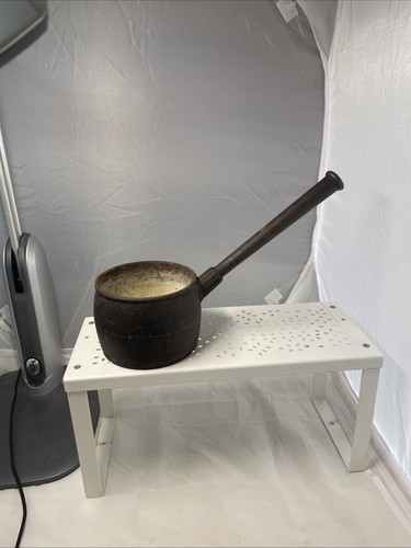Cast iron antique long handled - cast,