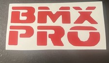BMX Old School Decal Sticker