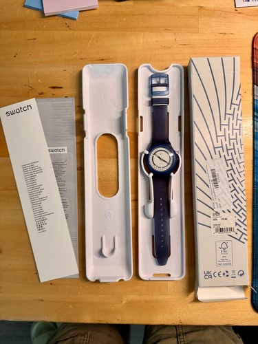 Nwt swatch hodinkee blue - nwt,