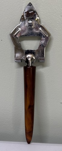 Vintage bottle can opener - bottle, w/