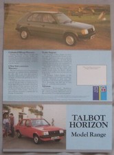 1984 Talbot Horizon model