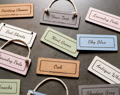 Personalised wooden sign - personalised,