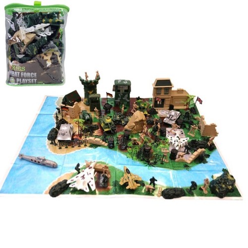 Kids army large combat toy - large,