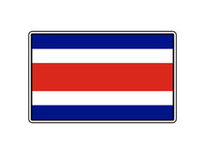 Costa Rica Flag World Country